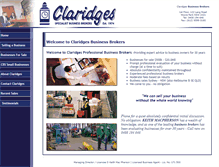 Tablet Screenshot of claridges.com.au